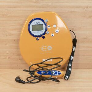 RCA RP-2443 Personal CD Player / Yellow Sports / Walkman / Wired Remote